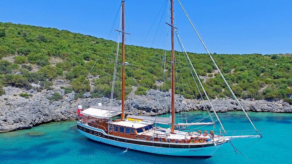 CEVRI HASAN IV luxury gulet yacht for rent in Turkey (Bodrum, Marmaris, Fethiye) with Contact Yachts