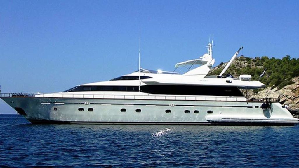Luxury motor yacht FALCON ISLAND for rent in Greece with Contact Yachts