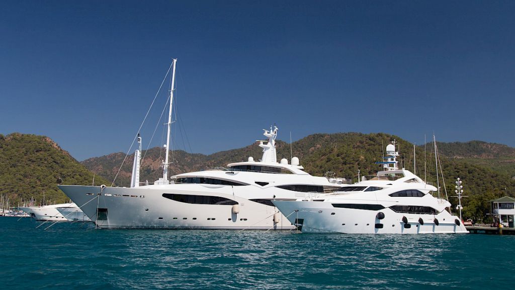 Beautiful yacht charter destination Gocek in Turkey for perfect summer family vacation