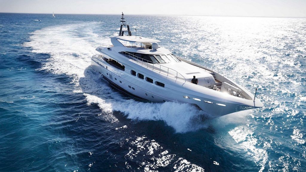Luxury charter yacht Infinity Pacific offered for cruise in Australia by yachting agency Contact Yachts Australia