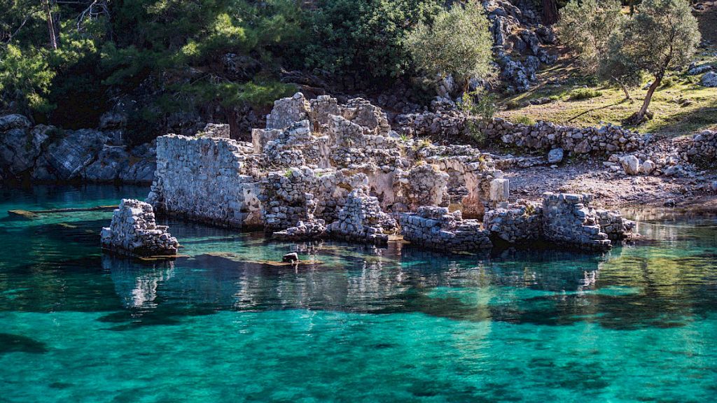 Beautiful yacht charter destination in Turkey for perfect summer family vacation