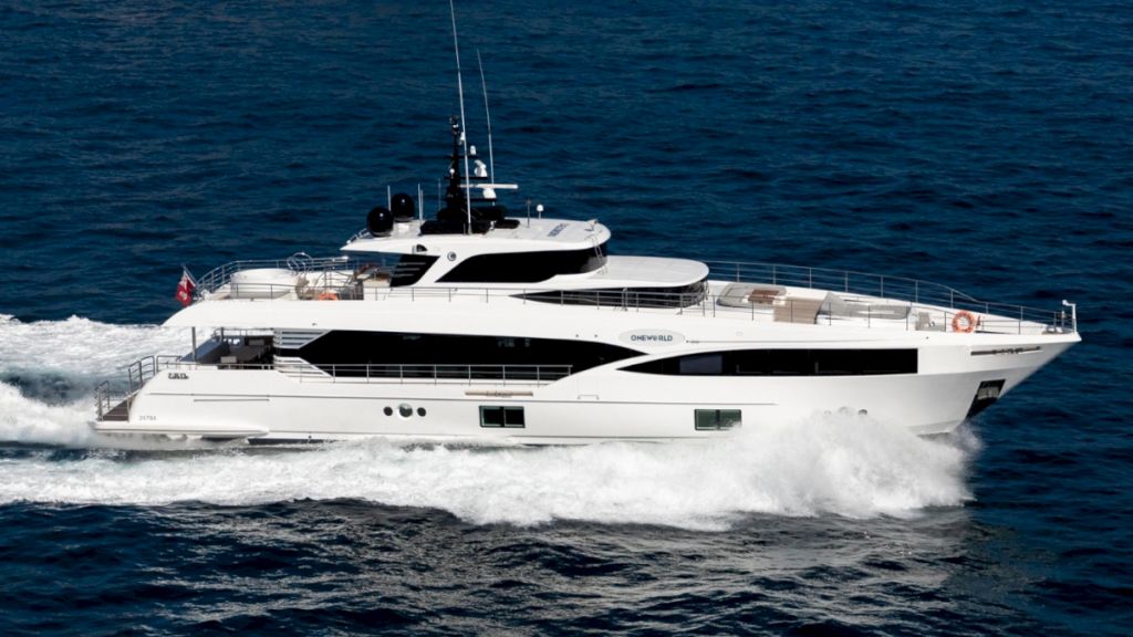 Yacht hire Sydney ONEWORLD Luxury motor yacht for rent