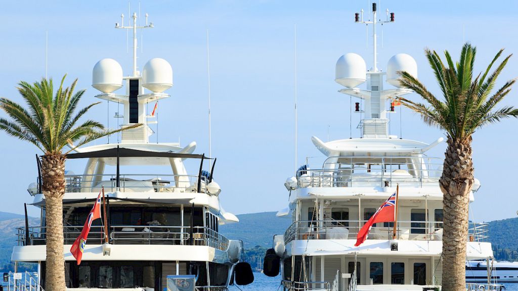 Porto Montenegro is a luxury yacht charter destination in Montenegro and the Adriatic