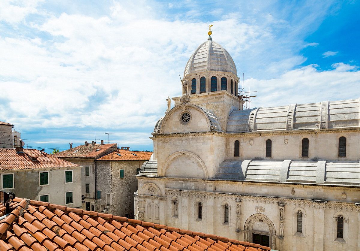 Sibenik is one of the most beautiful luxury yacht charter destinations in the Eastern Mediterranean and the Adriatic for summer holiday.