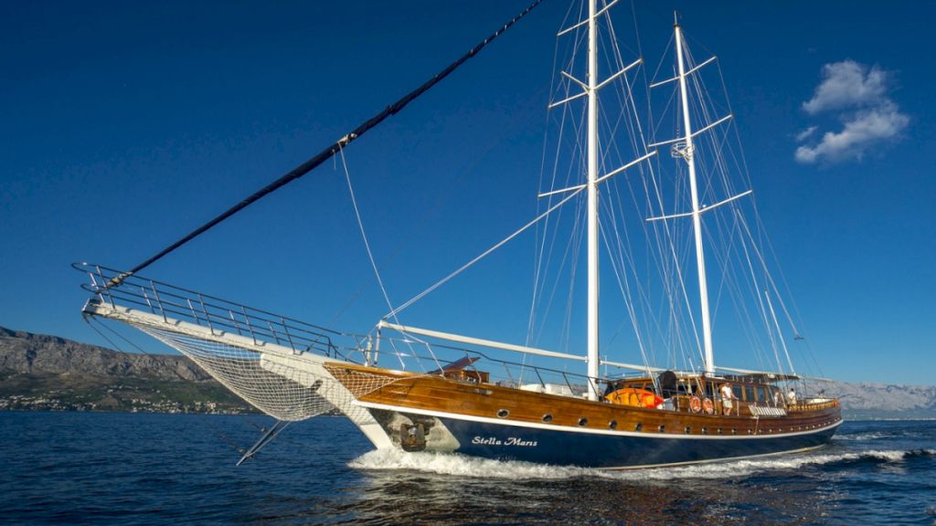 Luxury gulet yacht STELLA MARIS for rent in Croatia and Montenegro with Contact Yachts
