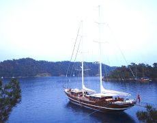 Luxury charter gulet yacht Mare Nostrum  sailing in Turkey with Contact Yachts_1